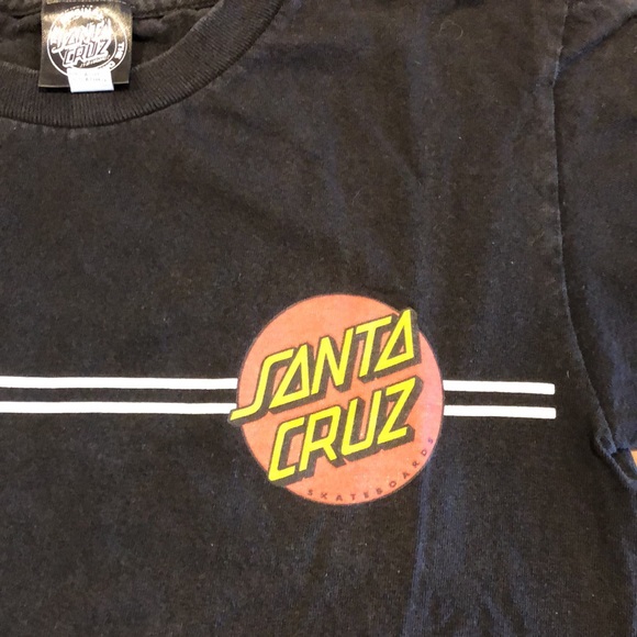 Santa Cruz Black T-Shirt - Picture 4 of 5